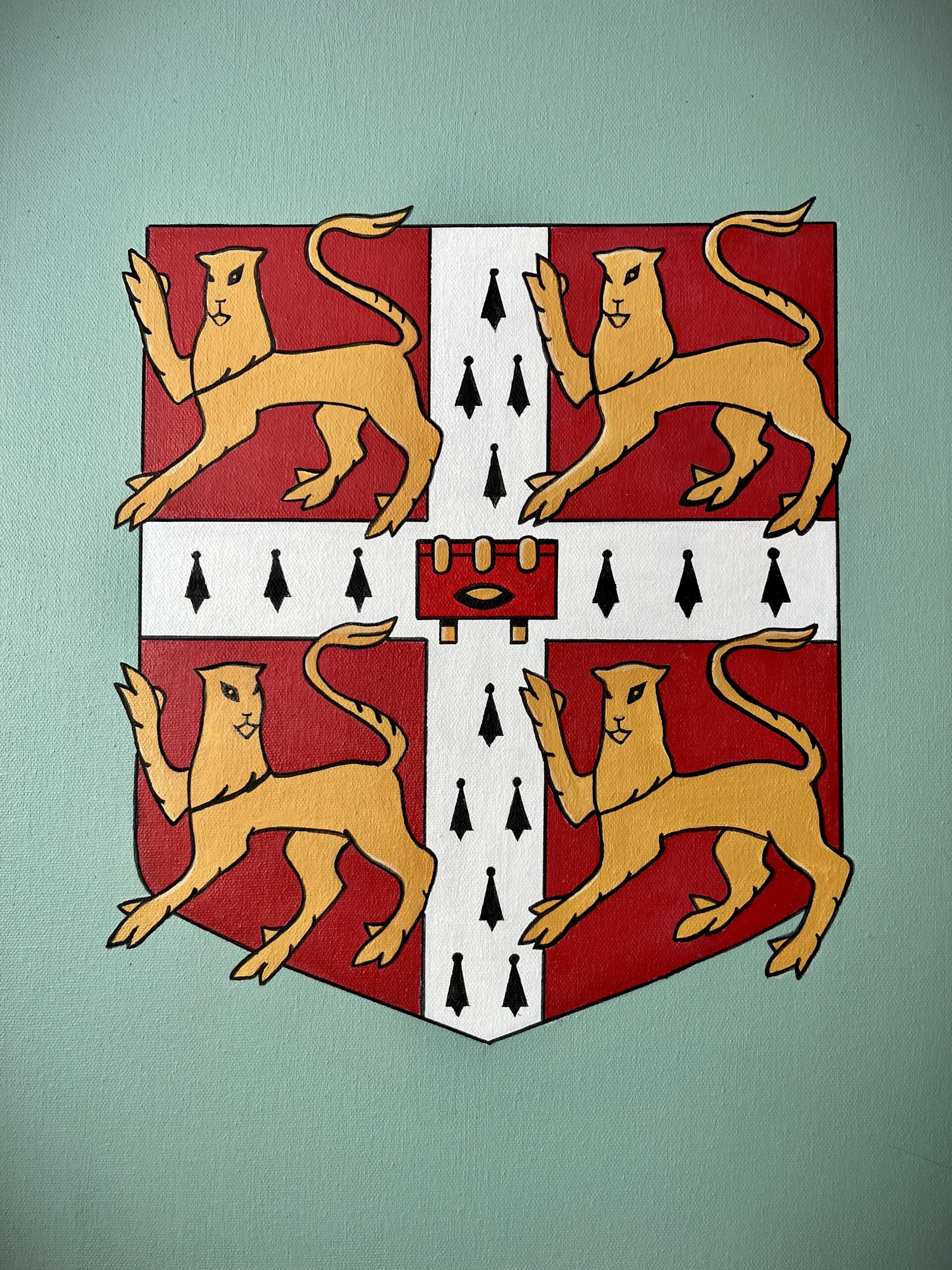 Cambridge Lion Regardant